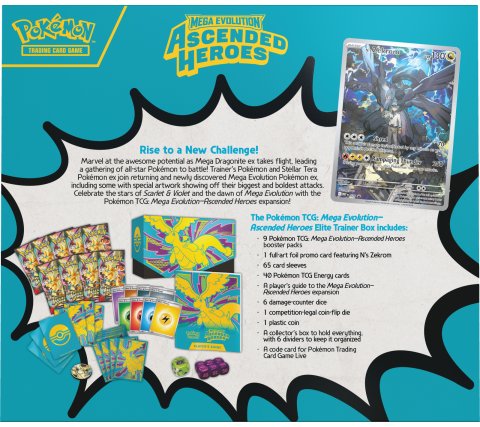 Mega Evolutions Ascended Heroes Elite Trainer Box