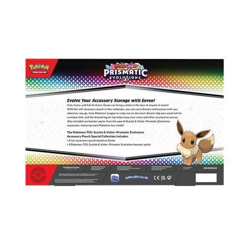 Pokémon TCG: Scarlet & Violet-Prismatic Evolutions Pouch Special Collection