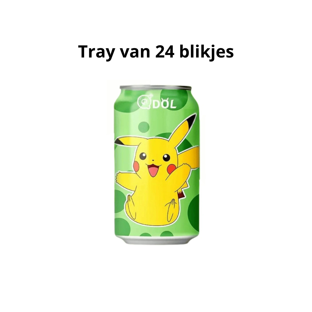 Pokemon QDOL Limoen frisdrank Pikachu (330ml)
