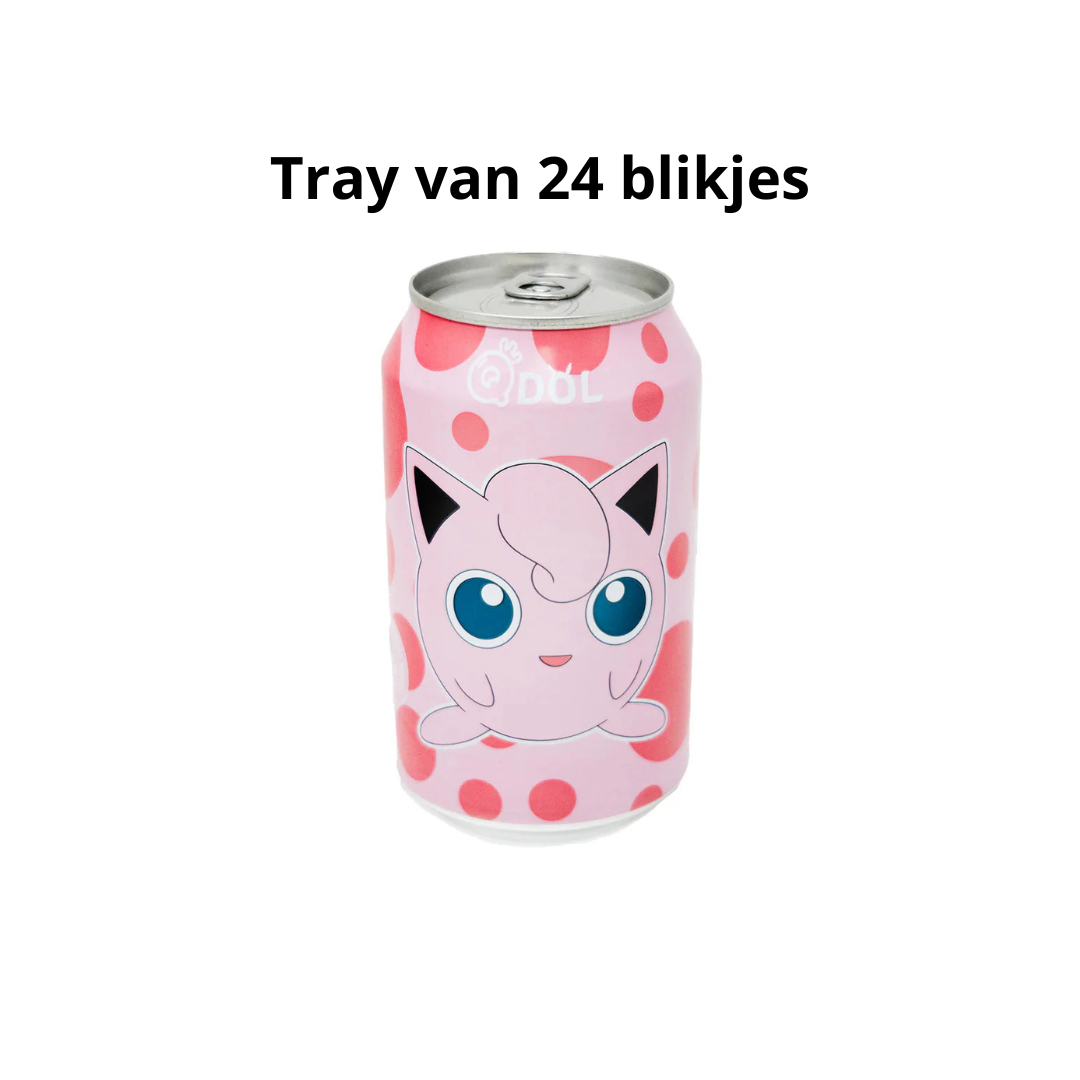 Pokemon QDOL Perzik frisdrank Jigglypuff (330ml)