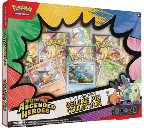 Mega Evolutions Ascended Heroes Deluxe Pin Collection