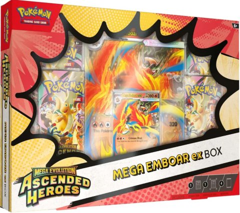 Mega Evolutions Ascended Heroes - Mega EX - Meganium Emboar Feraligatr