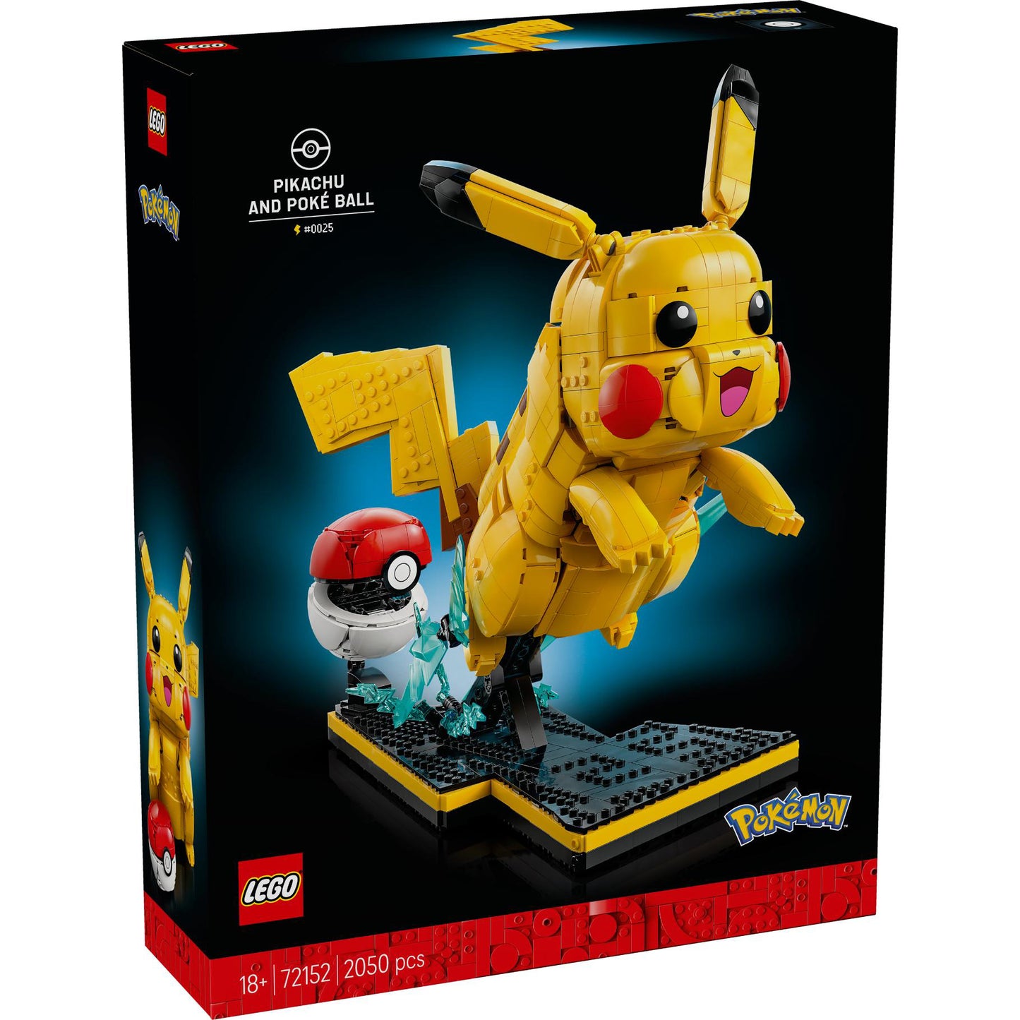 LEGO 72152 Pokémon Pikachu en Pokéball!