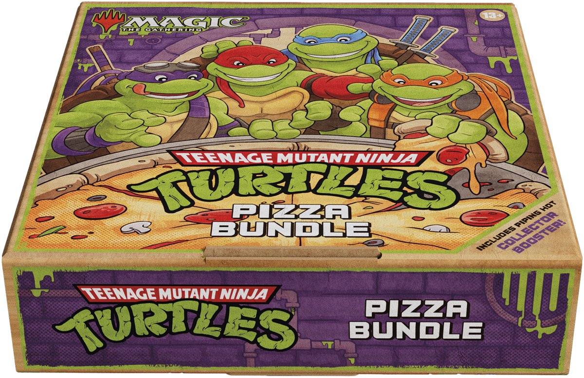 Magic: The Gathering | Teenage Mutant Ninja Turtles - Pizza box