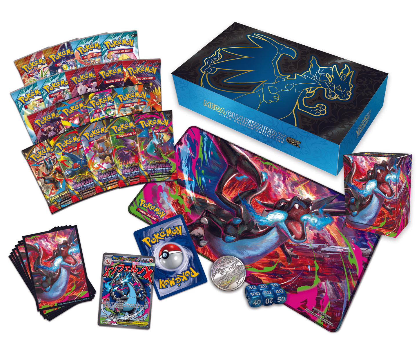 Pokemon Mega Charizard X ex Ultra Premium Collection