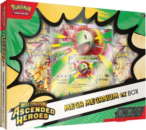 Mega Evolutions Ascended Heroes - Mega EX - Meganium Emboar Feraligatr