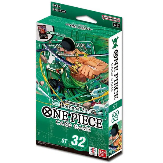 One Piece Starter Deck ST32 - Green Roronoa Zoro