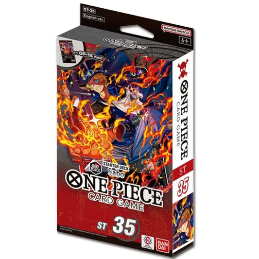 One Piece Starter Deck ST35 - Red Black Sabo