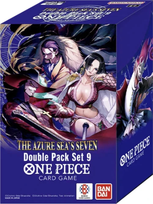 One Piece Double Pack Set Vol. 9 Azure Seas Seven - 2x boosterpack