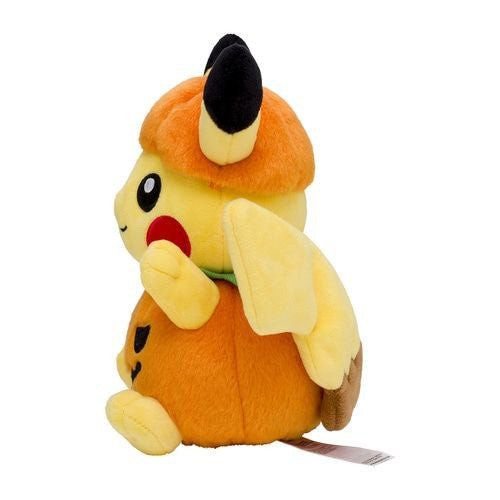 Pokemon Center Original Plush Doll Halloween Pumpkin Pikachu Knuffel