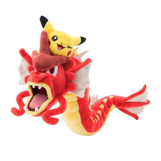 Pokemon Center Original Plush Red Gyarados And Pikachu Pokemon Center Hiroshima R Knuffel