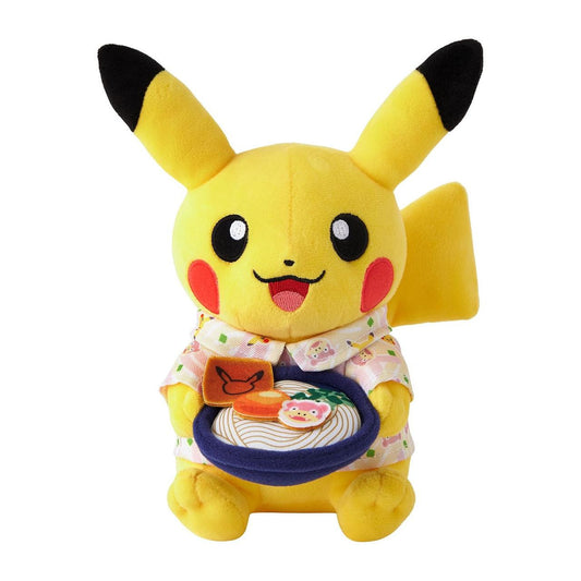 Pokemon Center Original Plush Udon Pikachu Pokemon Center Kagawa Knuffel