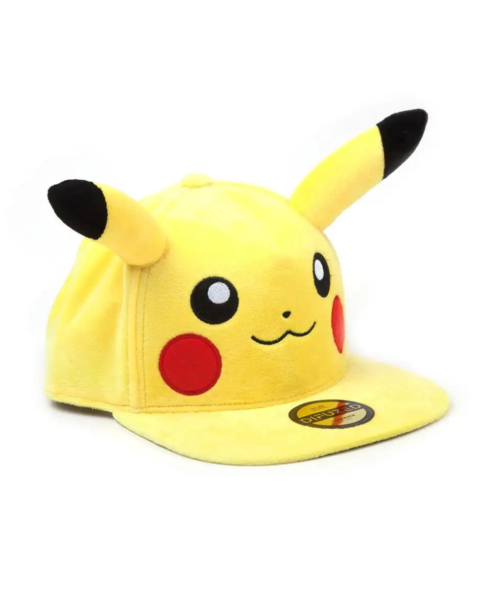 Pokemon Smiling Pikachu Novelty Cap - Pet