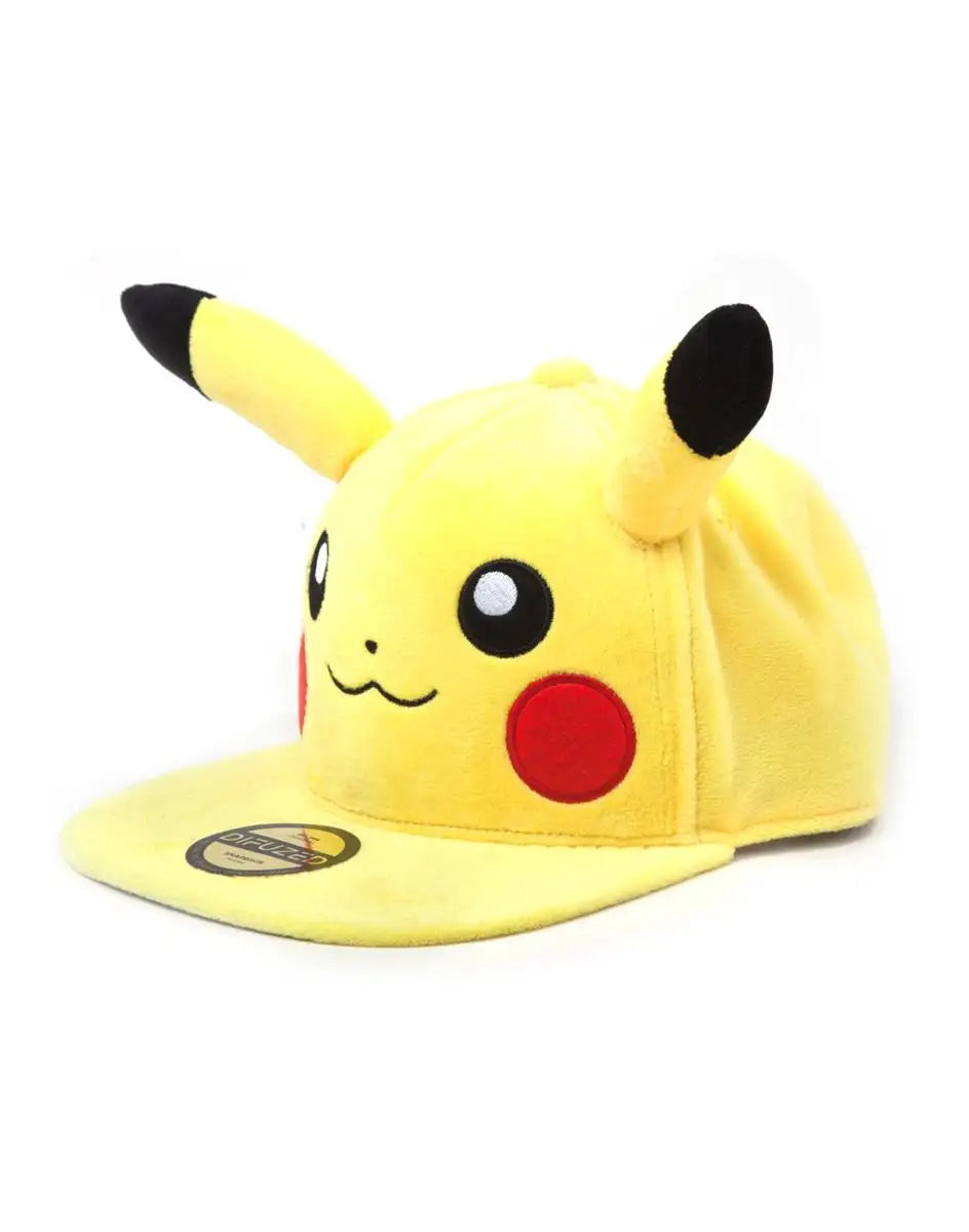 Pokemon Smiling Pikachu Novelty Cap - Pet