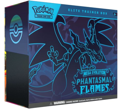 Pokémon TCG – Mega Evolution Phantasmal Flames - Elite Trainer Box