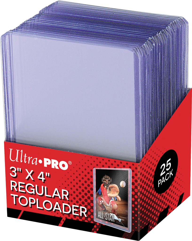 Ultra Pro Toploaders - Regular - 25 Pack / Case