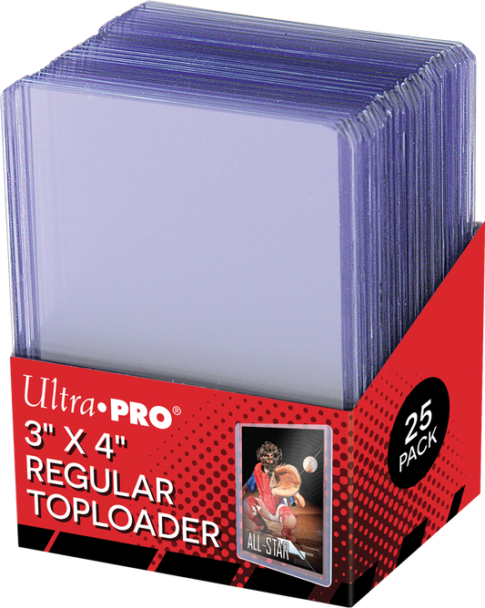 Ultra Pro Toploaders - Regular - 25 Pack / Case
