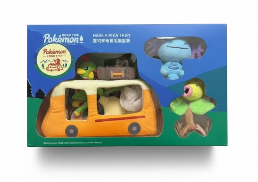 Pokemon Road Trip Knuffelset - Have a Pika trip!