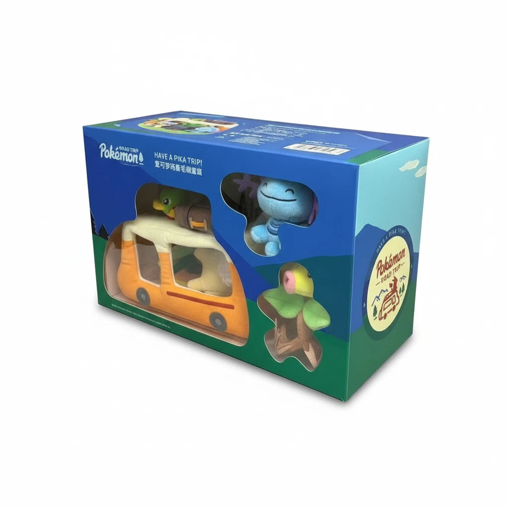 Pokemon Road Trip Knuffelset - Have a Pika trip!