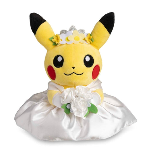 Pokemon Center Garden Wedding Pikachu plushie