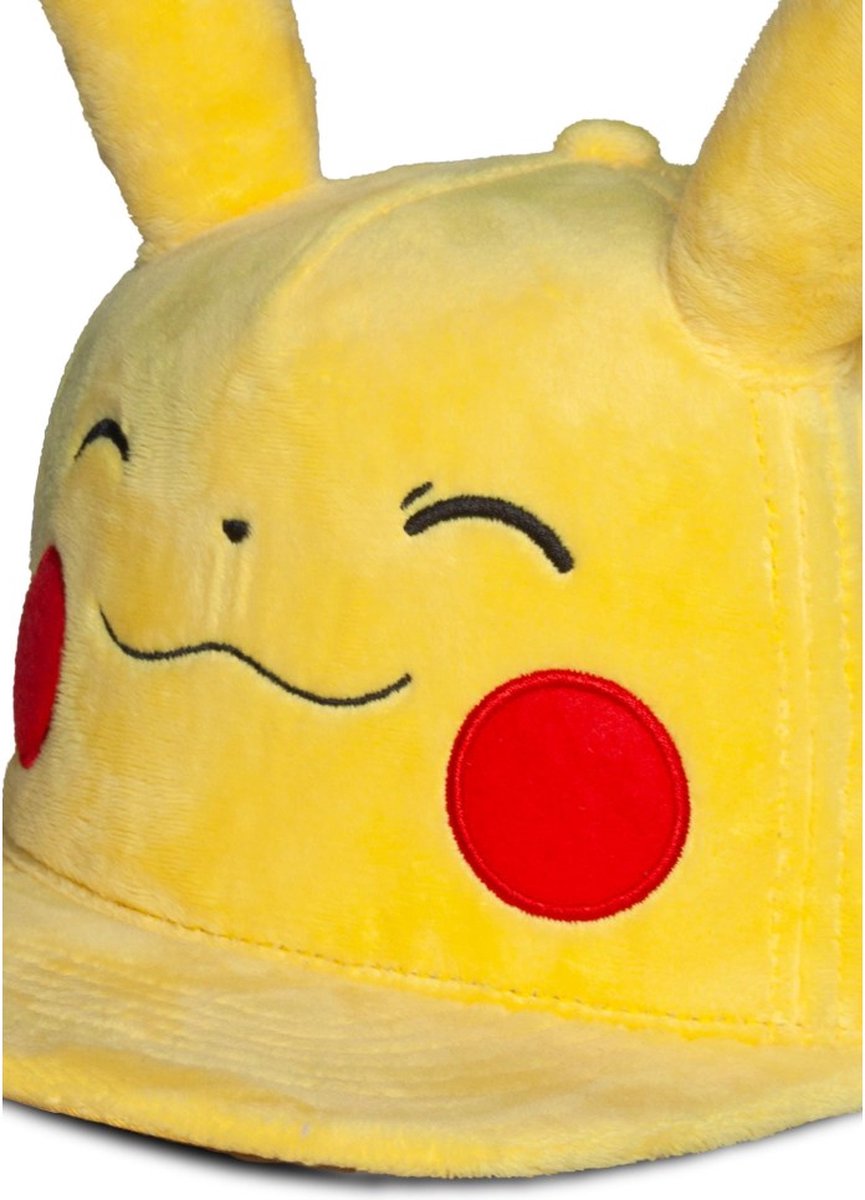 Pokemon Smiling Pikachu Novelty Cap - Pet